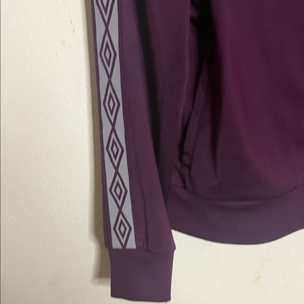 Umbro Vintage Women's Deep Purple Jacket View 6